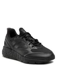 Adidas - adidas Sneakersy Zx 1K Boost 2.0 J GY0852 Czarny. Kolor: czarny. Materiał: skóra. Model: Adidas ZX