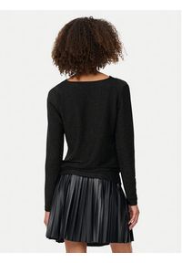 only - ONLY Bluzka Rich 15360265 Czarny Regular Fit. Kolor: czarny. Materiał: syntetyk #4