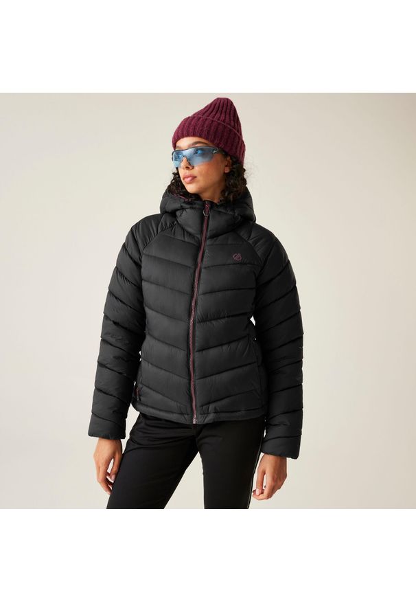 DARE 2B - Damska kurtka turystyczna Torrek Baffled. Kolor: czarny. Materiał: poliamid. Sport: bieganie