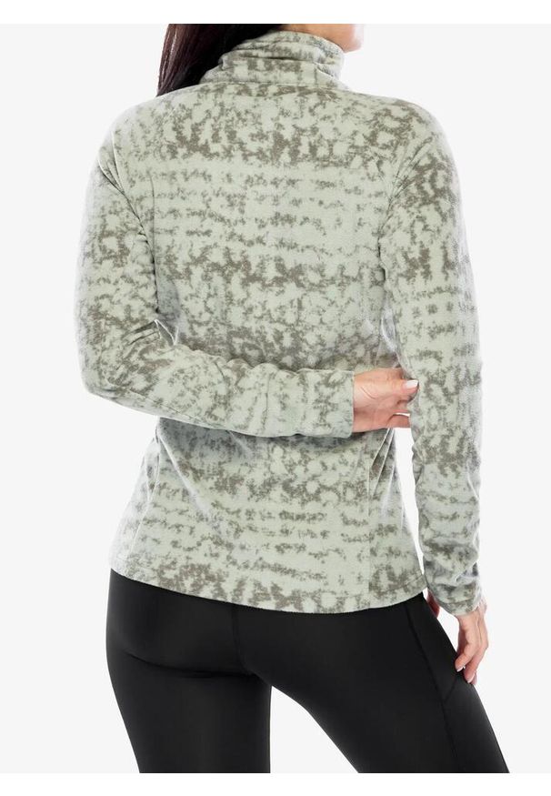 columbia - Bluza bez kaptura damska Columbia Glacial IV Print 1/2 Zip. Typ kołnierza: bez kaptura. Kolor: beżowy. Wzór: nadruk. Styl: sportowy. Sport: turystyka piesza
