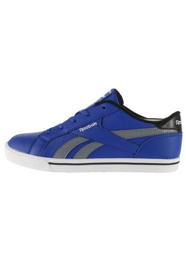 Buty do chodzenia dla dzieci Reebok Royal Comp 2. Zapięcie: sznurówki. Kolor: niebieski. Materiał: guma, materiał, syntetyk. Szerokość cholewki: normalna. Model: Reebok Royal. Sport: turystyka piesza