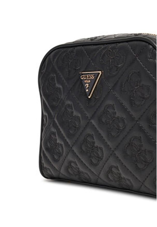 Guess Torebka Adelasia HWQL96 58140 Czarny. Kolor: czarny. Materiał: skórzane