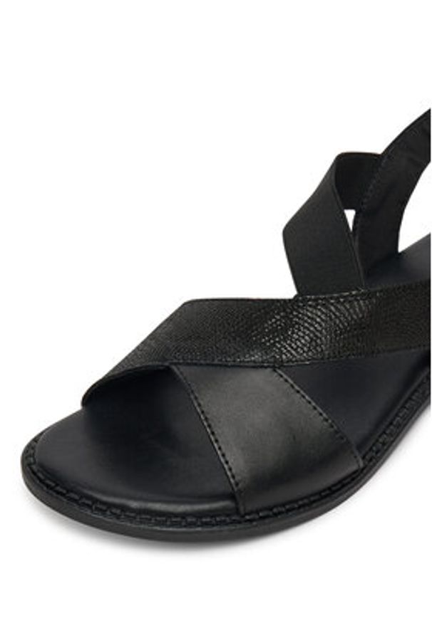 Lasocki Sandały EST-AFIONA-18 Czarny. Kolor: czarny. Materiał: skóra