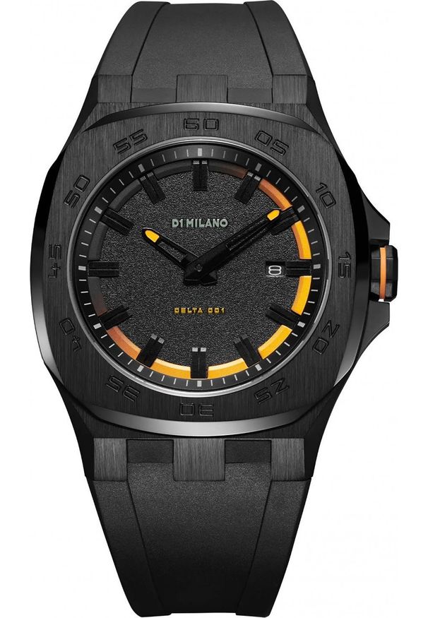 D1-Milano - Zegarek D1 Milano Zegarek męski D1 Milano D1-DTRJ03 czarny. Kolor: czarny