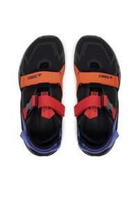 Adidas - adidas Sandały TERREX Hydroterra IH6064 Czarny. Kolor: czarny. Materiał: materiał