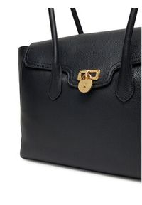 Lauren Ralph Lauren - LAUREN RALPH LAUREN Torebka 431966862001 Czarny. Kolor: czarny. Materiał: skórzane #3