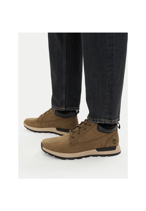 Sneakersy Timberland. Kolor: brązowy