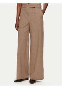 MAX&Co. Spodnie materiałowe Vacanze 2426136022200 Brązowy Regular Fit. Kolor: brązowy. Materiał: wełna, syntetyk #1