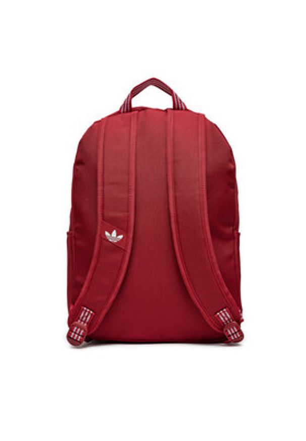 Adidas - adidas Plecak Adicolor IX7455 Czerwony. Kolor: czerwony. Materiał: materiał