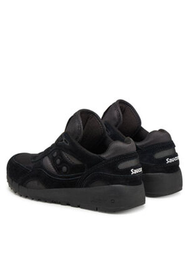 Saucony Sneakersy Shadow 6000 S70441 72 Czarny. Kolor: czarny. Materiał: zamsz, skóra
