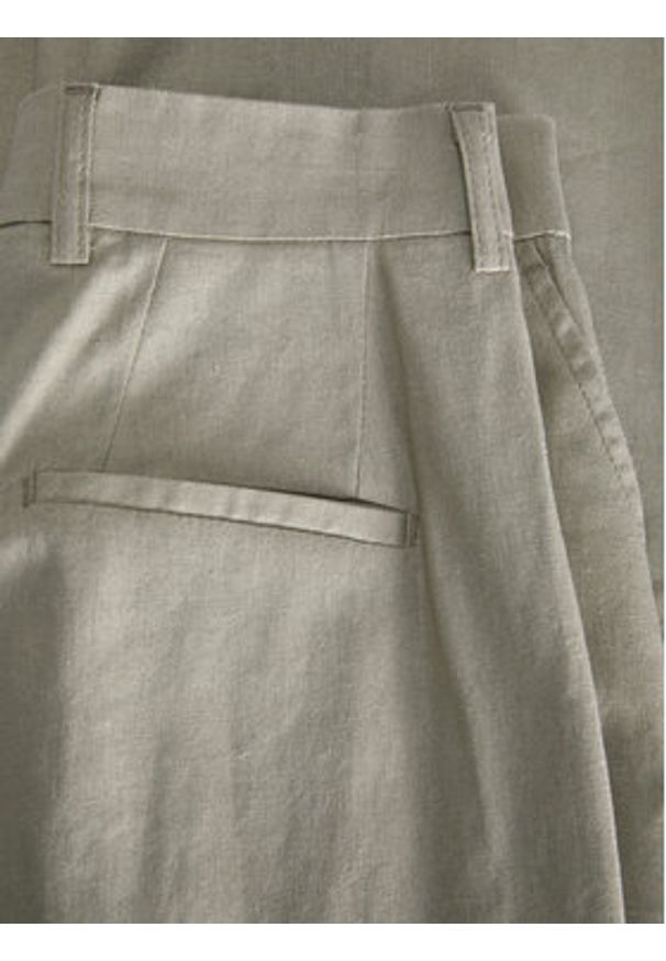 JJXX Spodnie materiałowe Mary 12249985 Szary Regular Fit. Kolor: szary. Materiał: len, wiskoza