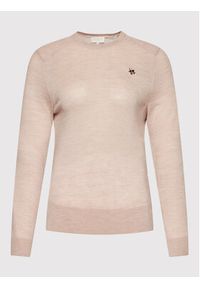 Ted Baker Sweter Averiii 256098 Beżowy Regular Fit. Kolor: beżowy. Materiał: wełna