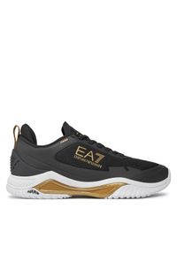 EA7 Emporio Armani Sneakersy X8X155 XK358 R347 Czarny. Kolor: czarny. Materiał: materiał #1