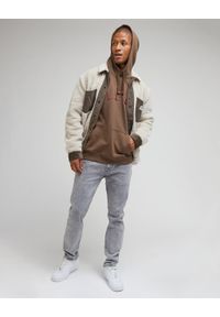 Lee - LEE GRAPHIC HOODIE MĘSKA BLUZA Z KAPTUREM TRUFFLE 112342476 LM11015540. Typ kołnierza: kaptur