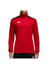 Adidas - Regista 18 Training Bluza Piłkarska. Kolor: czerwony. Sport: piłka nożna