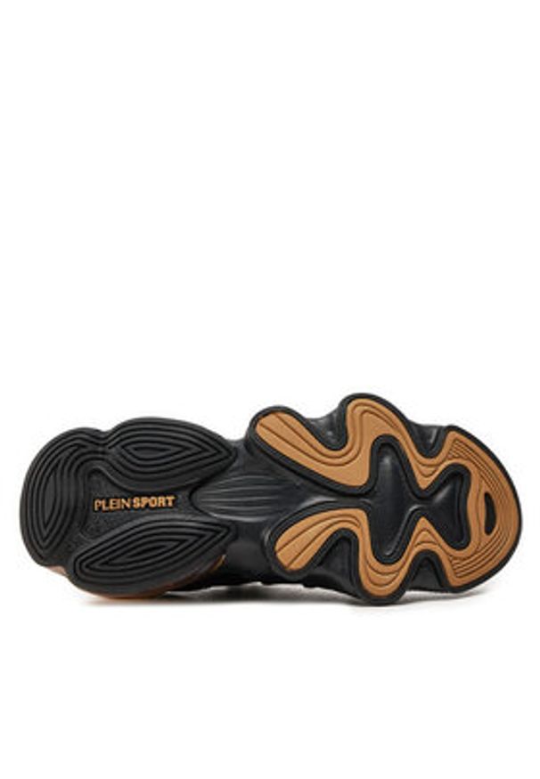 Plein Sport Sneakersy SADS USC0518 STE003N Czarny. Kolor: czarny. Materiał: materiał
