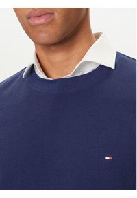 TOMMY HILFIGER - Tommy Hilfiger Bluza UM0UM03620 Niebieski Regular Fit. Kolor: niebieski. Materiał: bawełna #5