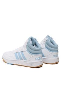 Adidas - adidas Sneakersy Hoops 3.0 Mid W F5321 Biały. Kolor: biały. Materiał: syntetyk #6