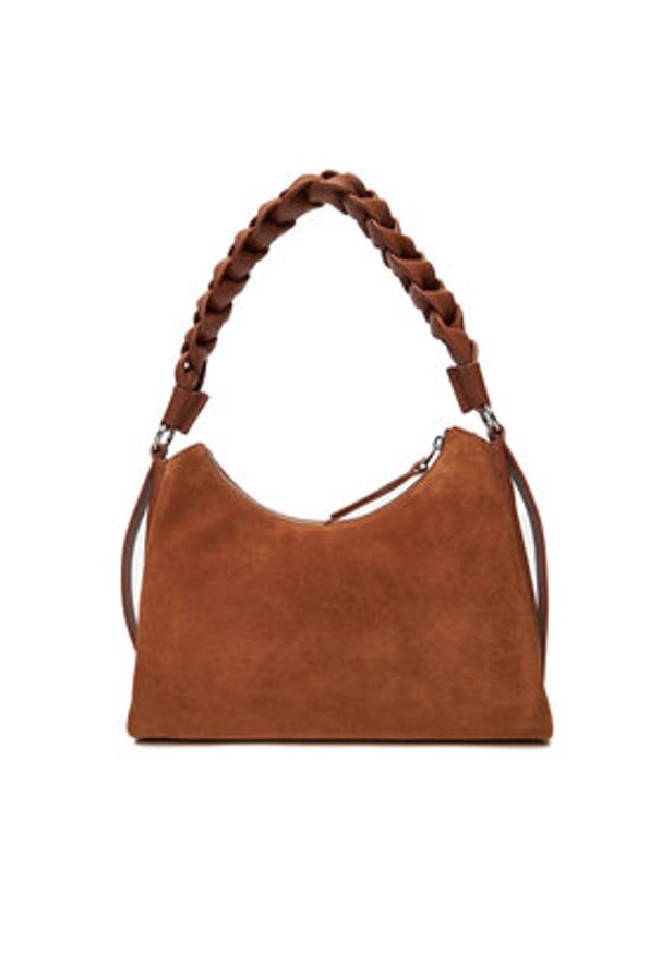 Coccinelle Torebka P6P Boheme Suede Bimaterial E1 P6P 13 03 01 Brązowy. Kolor: brązowy. Materiał: skórzane, zamszowe