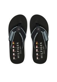 TOMMY HILFIGER - Japonki Tommy Hilfiger. Kolor: czarny