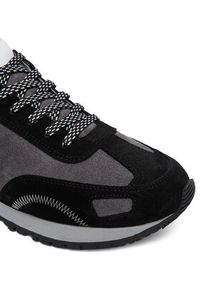 Iceberg Sneakersy Fondo IU185303 Czarny. Kolor: czarny. Materiał: skóra, zamsz #2
