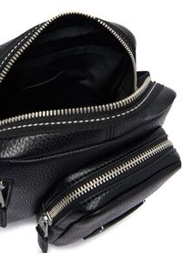 Calvin Klein Saszetka Bold Pebble Square Crossbody LV04D3450G Czarny. Kolor: czarny. Materiał: skóra #5