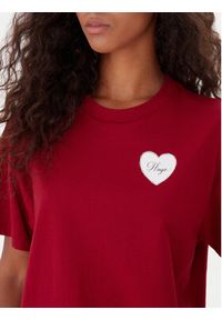 Hugo - HUGO T-Shirt Vintag 50551445 Czerwony Regular Fit. Kolor: czerwony. Materiał: bawełna #4