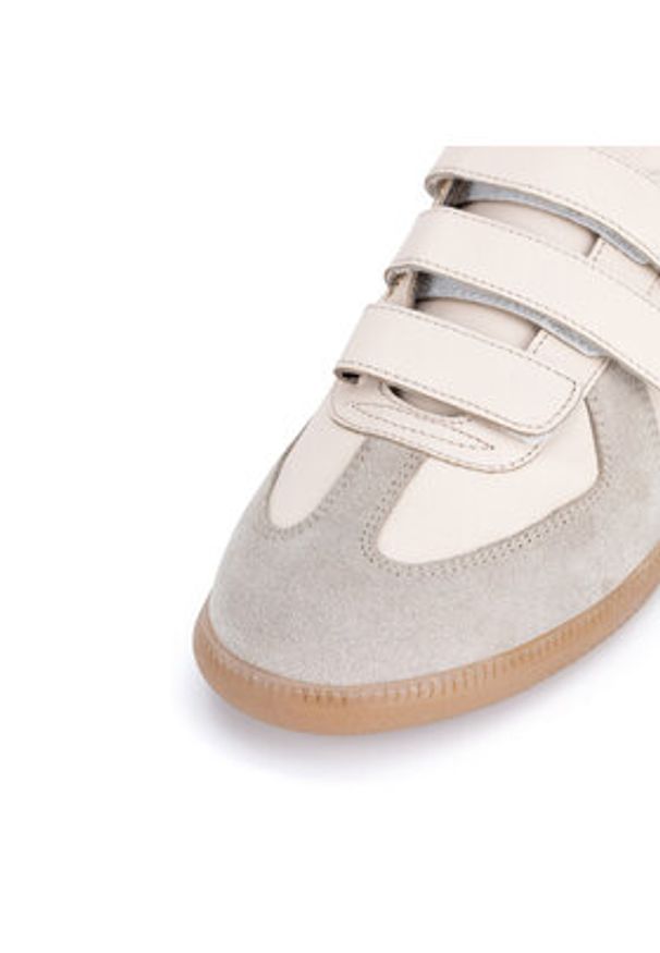 Gino Rossi Sneakersy TESSA-01-W1 Beżowy. Kolor: beżowy. Materiał: skóra