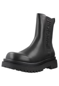Just Cavalli - JUST CAVALLI FONDO BOURNE Czarny. Kolor: czarny. Materiał: syntetyk, tkanina. Styl: sportowy
