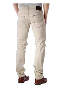 Lee - LEE DAREN ZIP FLY MĘSKIE SPODNIE MATERIAŁOWE BEIGE L707SC76. Materiał: materiał #5