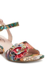 Laura Vita Sandały Lucieo 25 Kolorowy. Materiał: skóra. Wzór: kolorowy #3