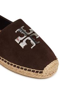 Tory Burch Espadryle Eleanor Espadrille 169623 Brązowy. Kolor: brązowy. Materiał: skóra #5