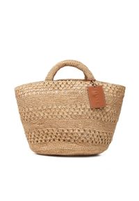 Torebka Manebi Natural Raffia Panier Weaving V 2.2 AZ Tan. Kolor: brązowy #1