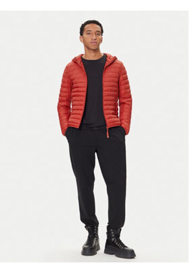 United Colors of Benetton - United Colors Of Benetton Kurtka przejściowa 2TWDUN06I Bordowy Regular Fit. Kolor: czerwony. Materiał: syntetyk