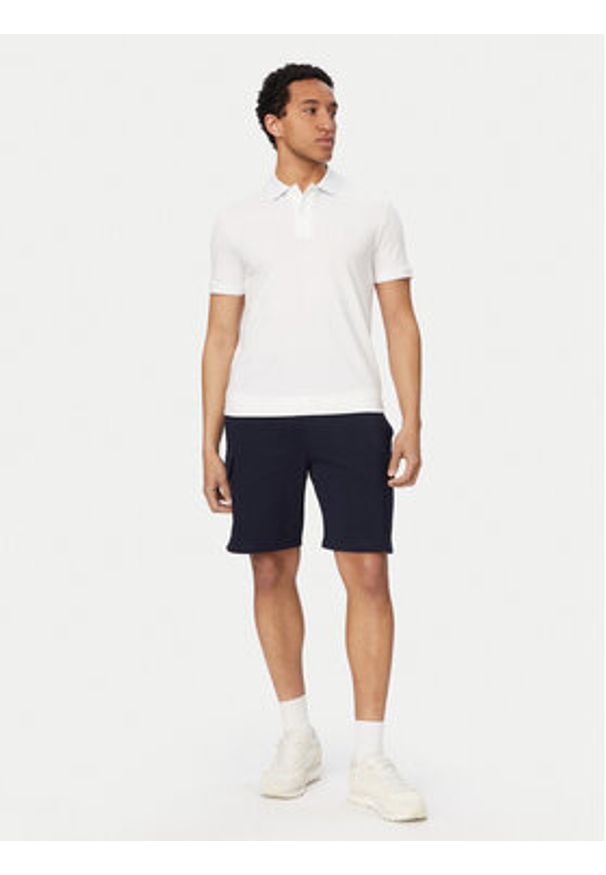 Lacoste Polo PH5056 Biały Slim Fit. Typ kołnierza: polo. Kolor: biały. Materiał: bawełna