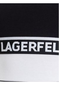 Karl Lagerfeld Jeans Body A3W17045 Czarny Slim Fit. Kolor: czarny. Materiał: bawełna #3
