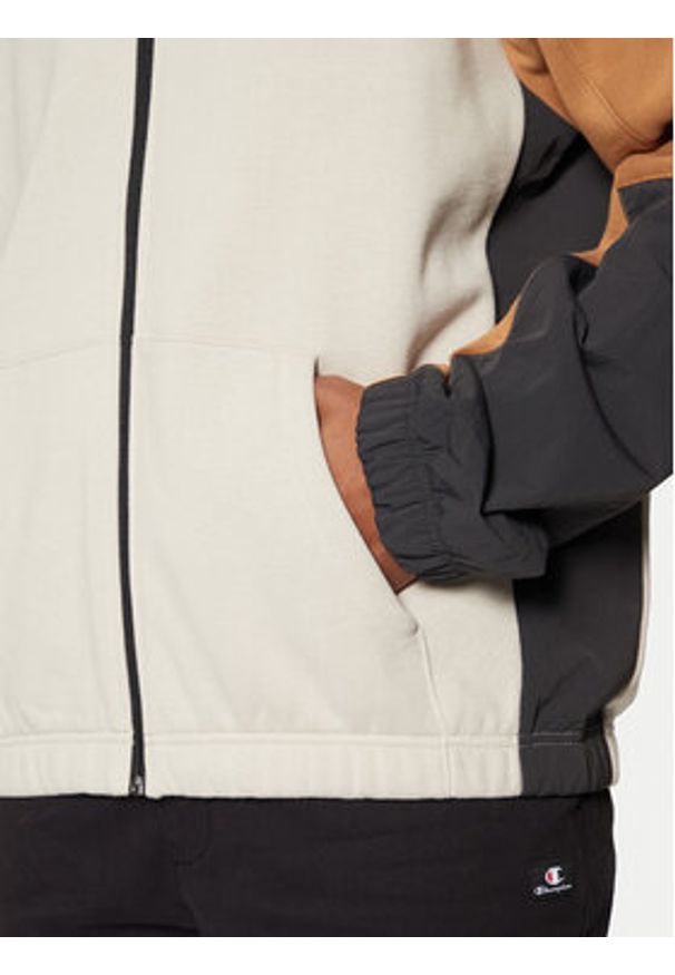 Champion Bluza 220399 Beżowy Standard Fit. Kolor: beżowy. Materiał: syntetyk