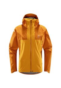 Haglöfs - Kurtka przeciwdeszczowa męska L.I.M GTX Active. Kolor: żółty. Technologia: Gore-Tex. Sport: turystyka piesza #1