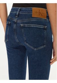 Calvin Klein Jeans Jeansy J20J224020 Granatowy Skinny Fit. Kolor: niebieski