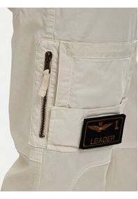 Aeronautica Militare Spodnie cargo Iconic Anti-G 261PA1387UCT01493 Beżowy Regular Fit. Kolor: beżowy. Materiał: bawełna #5