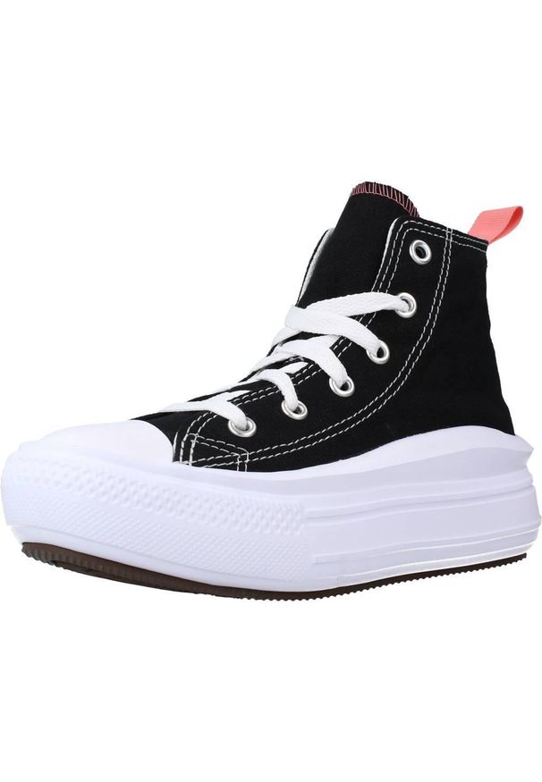 Converse - Kapcie CONVERSE CTAS MOVE HI Czarny. Kolor: czarny. Materiał: tkanina
