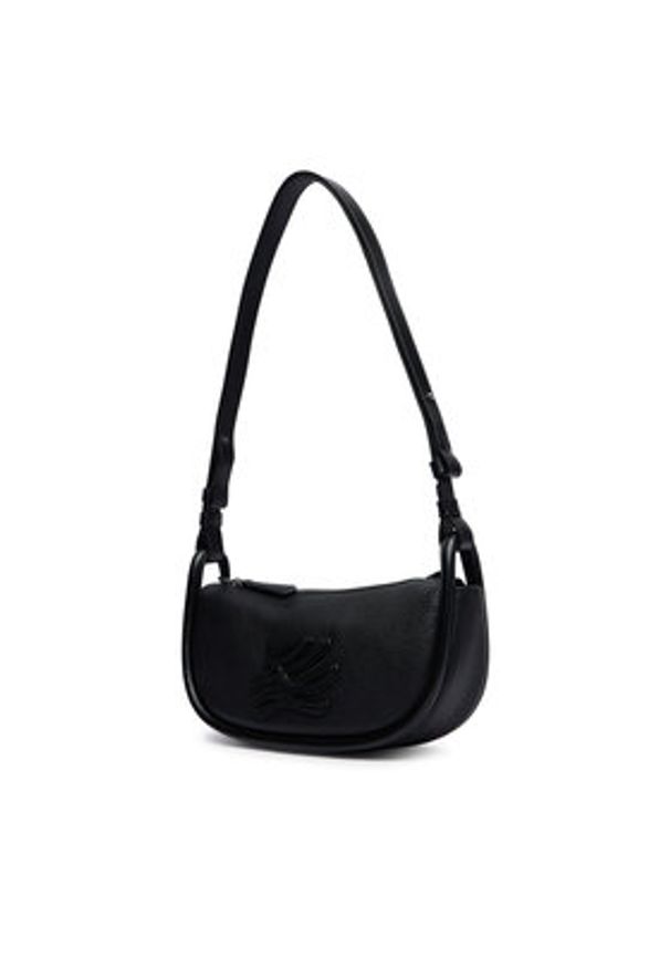 Karl Lagerfeld - KARL LAGERFELD Torebka B2W30235 Czarny. Kolor: czarny. Materiał: skórzane