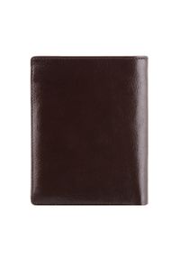 Wittchen - Męski portfel ze skóry prosty. Kolor: brązowy. Materiał: skóra #3