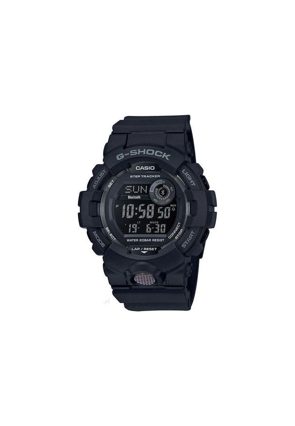 Casio - CASIO ZEGAREK G-SHOCK G-Squad GBD-800-1BER. Rodzaj zegarka: cyfrowe. Materiał: tworzywo sztuczne. Styl: sportowy