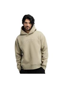 SIROKO - Męska bluza z kapturem Siroko Hoodart Green. Typ kołnierza: kaptur. Kolor: zielony. Materiał: prążkowany, materiał #1