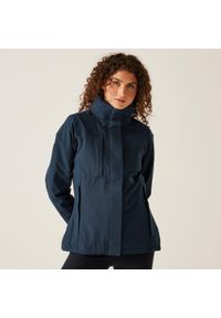 Regatta - Damska wodoodporna rozciągliwa kurtka Kingsley 3 w 1. Kolor: fioletowy. Materiał: softshell. Sezon: zima. Sport: turystyka piesza #1