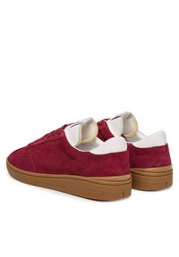 MICHAEL Michael Kors Sneakersy Wilton 42T5WLFS1S Bordowy. Kolor: czerwony. Materiał: nubuk, skóra
