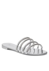 Giuseppe Zanotti Klapki E200003 Srebrny. Kolor: srebrny. Materiał: skóra #3
