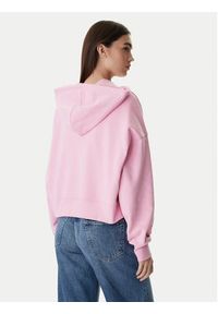 Guess Jeans Bluza W6RQ00 K68I4 Różowy Relaxed Fit. Kolor: różowy. Materiał: bawełna #3