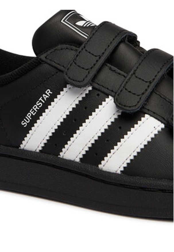 Adidas - adidas Sneakersy Superstar II Cf C JI3989 Czarny. Kolor: czarny. Materiał: skóra. Model: Adidas Superstar
